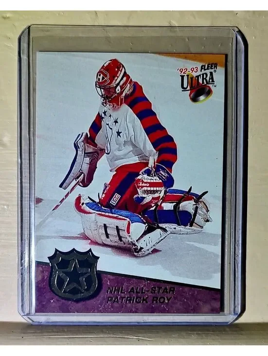 Patrick Roy 1992-93 Fleer Ultra All-Star #3 Hockey Card