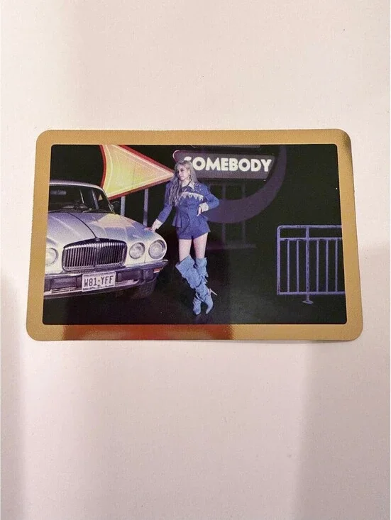 Twice Dahyun FEEL SPECIAL Gold Foil Photocard