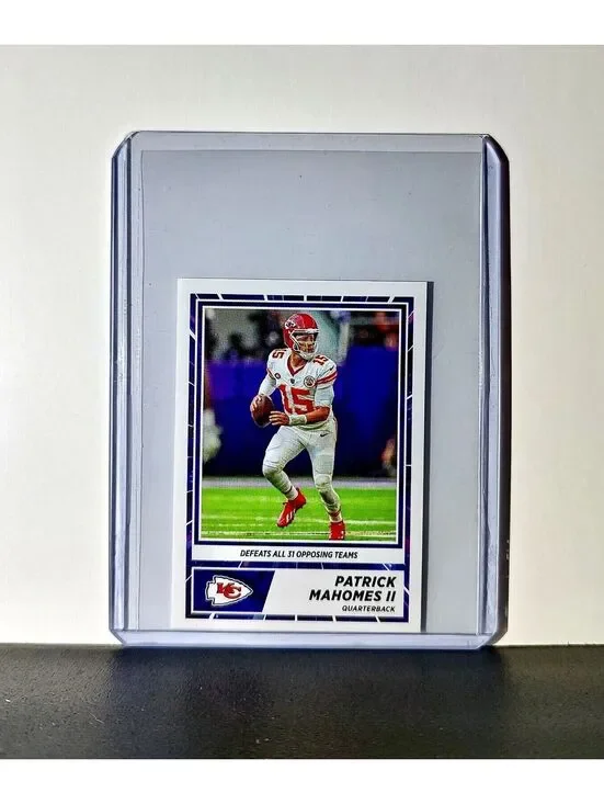 Patrick Mahomes 2024 Panini NFL Sticker #19 Kansas City Chiefs