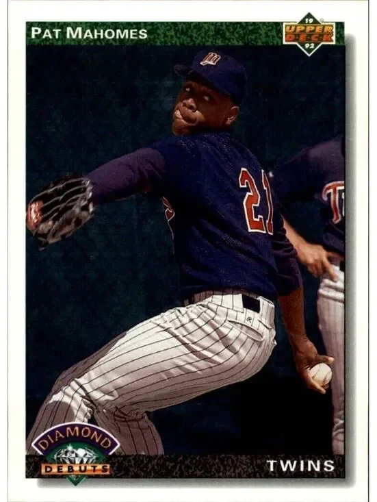 Pat Mahomes 1992 Upper Deck MLB #776 Rookie Baseball Card Minnesota Twins