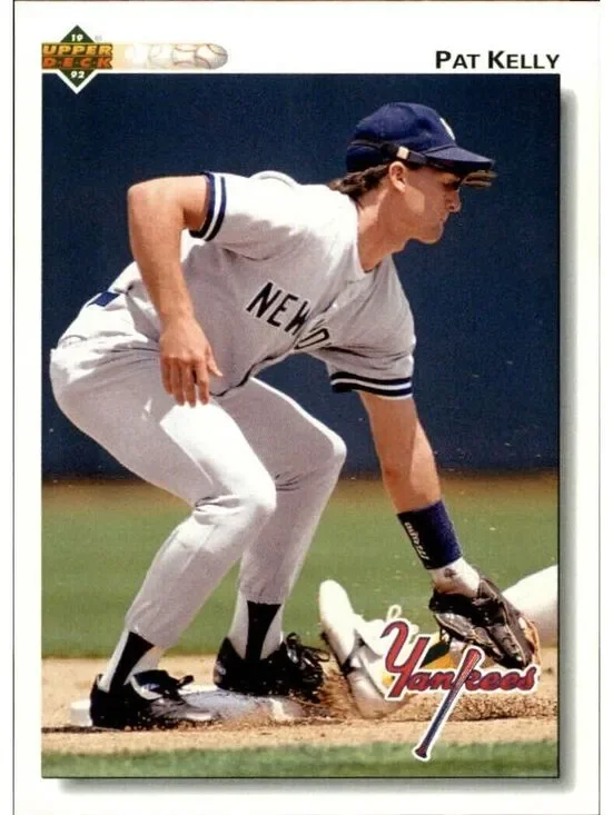 Pat Kelly 1992 Upper Deck MLB #435 Baseball Card New York Yankees
