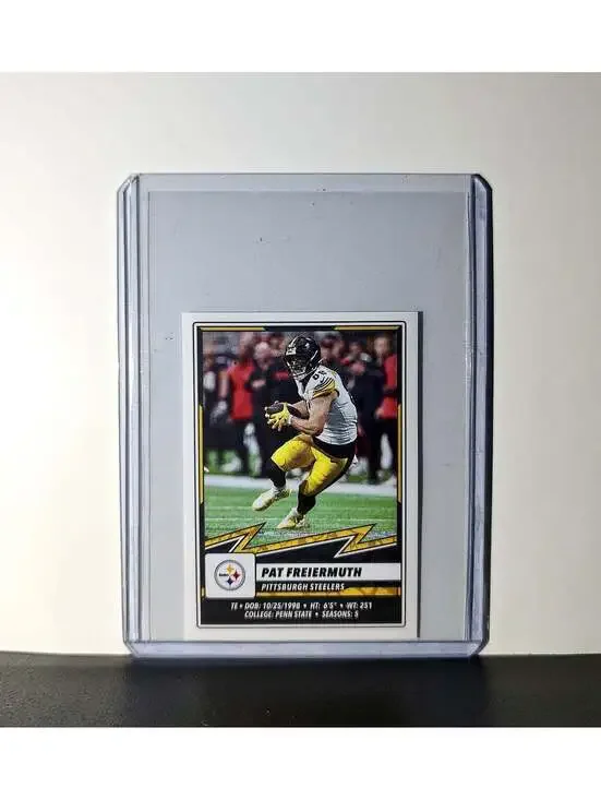 Pat Freiermuth 2025 Panini NFL #157 Sticker Pittsburgh Steelers