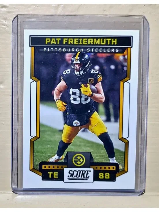 Pat Freiermuth 2023 Panini NFL #220 Score Football Card Pittsburgh Steelers