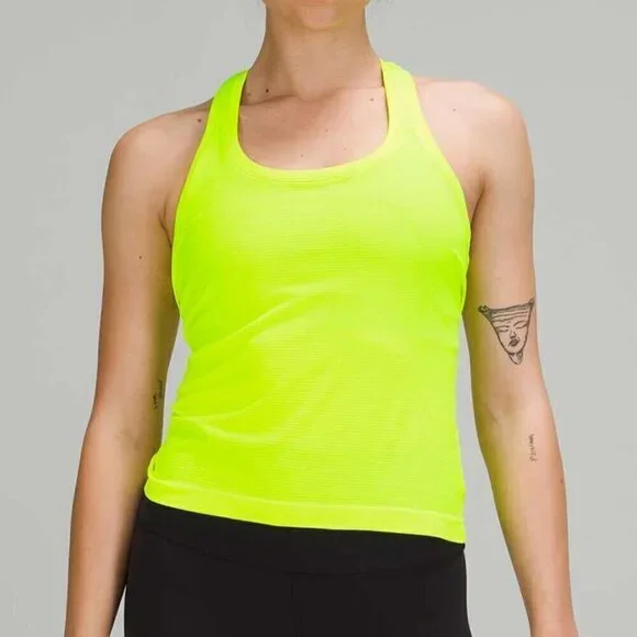 Lululemon Swiftly Tech Racerback 2.0 *Race Length - 10 Hightlight Yellow