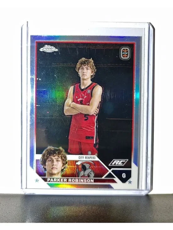 Parker Robinson Rookie Refractor 2023-24 Topps Chrome Overtime #4 City Reapers