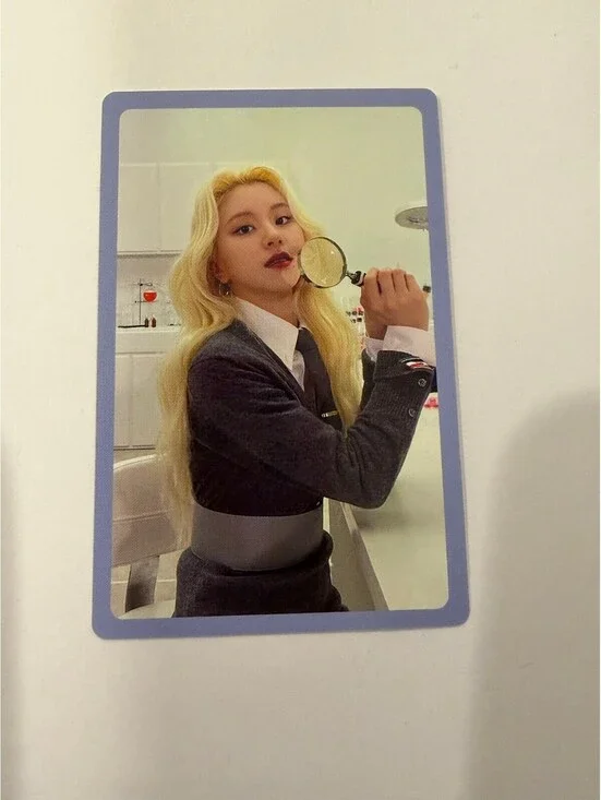 Twice Chaeyoung FORMULA OF LOVE Study Version Pre Order Benefit (POB) Photocard