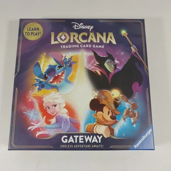 Disney Lorcana Gateway‎ – Learn to Play Trading Card Game – New & Sealed