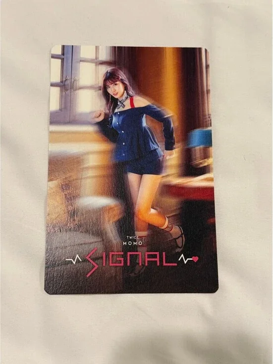 Twice Unofficial Momo SIGNAL Postcard