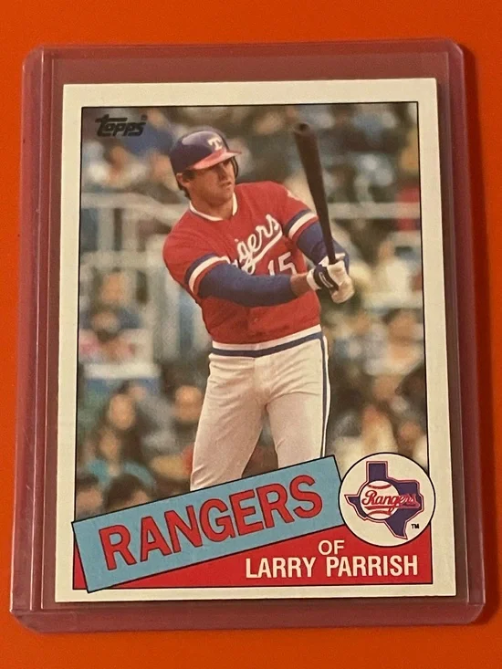 Larry Parrish #548 1985 Topps Baseball Trading Card
