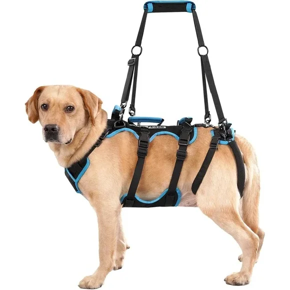 Dog Lift Harness‎ X-Large 2-in-1 Full Body Sling Support for Large Male Dogs