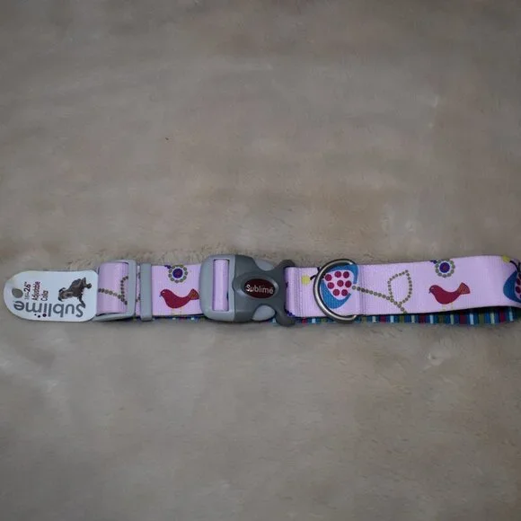 Sublime Pink Dog Collar- 18