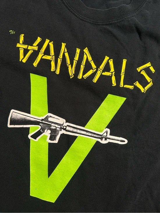 Vintage Neon The Vandals Band Tee
