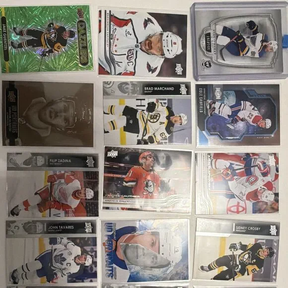 24- NHL Hockey Lot Inserts & Rookies , numbered.  Send best offer
