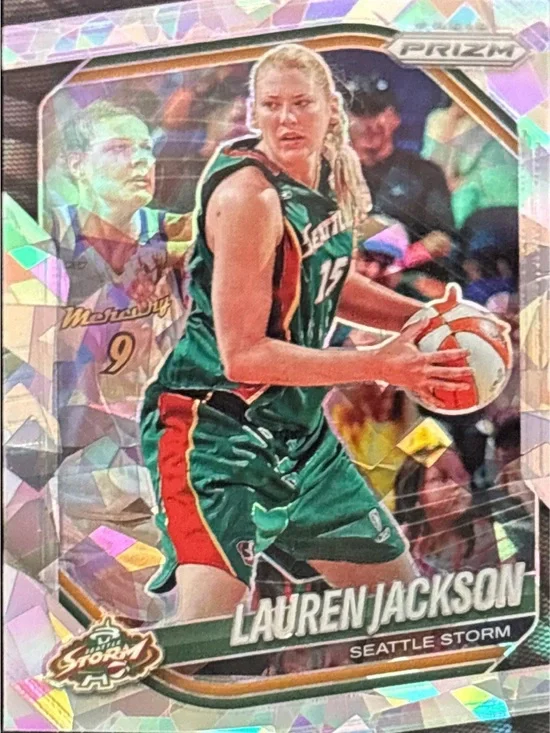 Panini Prizm Lauren Jackson Seattle Storm Prizm Holographic Card