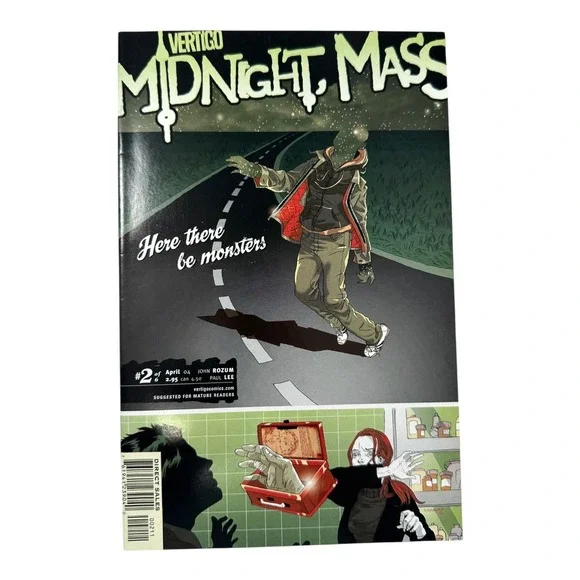 Vertigo Midnight‎ Mass Comic Book Issue #2 April 2004 John Rozum Paul Lee