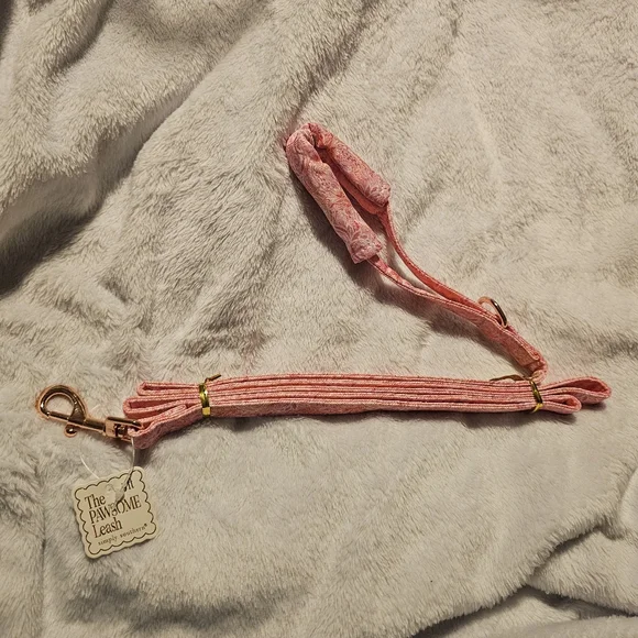 Simply Southern Pink Paisley Print Padded Dog Leash