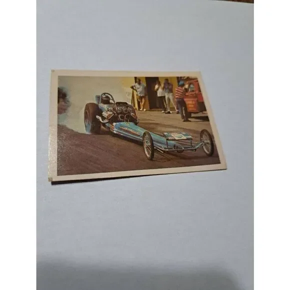 Vintage 1971 Fleer Crietz Donovan Top Fuel Dragster Drag Champs #36 Trading Card