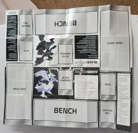 Pokemon Black & White Playmat