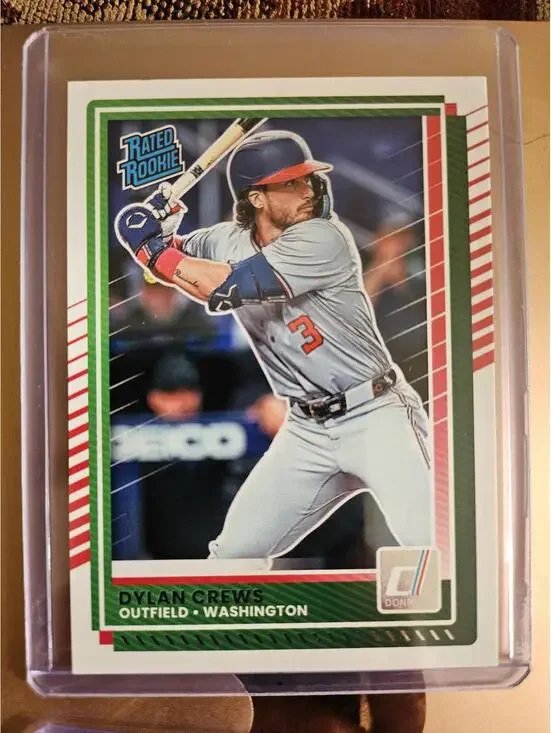 Dylan Crews - 2025 Panini Donruss baseball - #54 - Nationals - RAW Mint