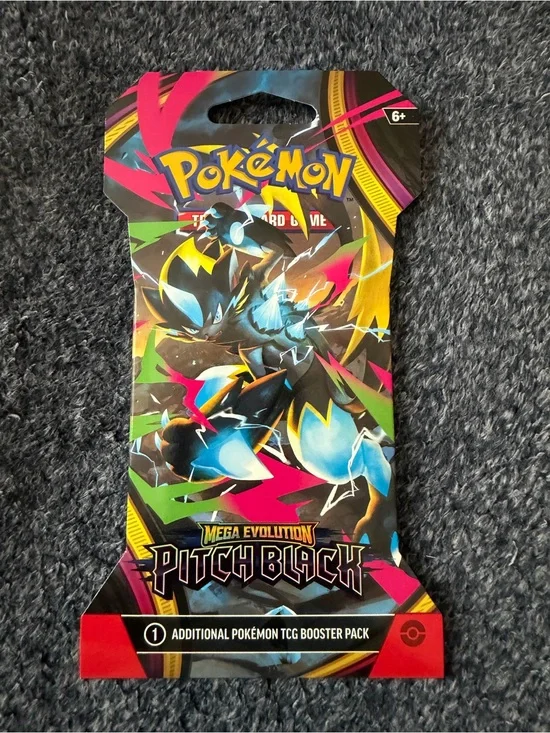Pokémon TCG Mega Evolution Pitch Black Booster Pack