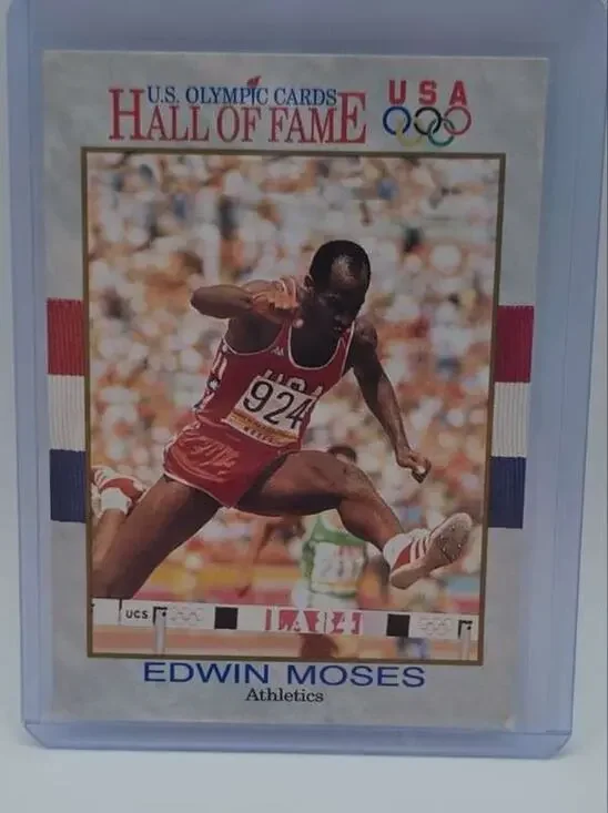 1991 Impel U.S. Olympic Hall of Fame #25 Edwin Moses Card