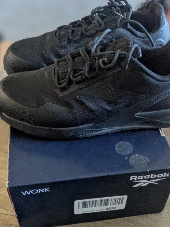 Reebok Men's All-Black Athletic Work Sneakers