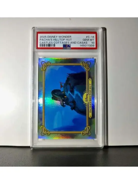 Pacha's Hilltop Hut 2025 Topps Disney #C-14 Card The Emperor's New Groove PSA 10