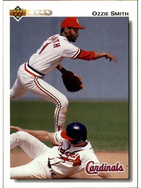 Ozzie Smith 1992 Upper Deck MLB #177 Baseball Card St. Louis Cardinals BB