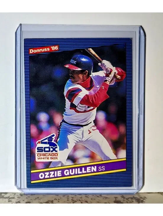 Ozzie Guillen 1986 Donruss MLB #208 Baseball Card Chicago White Sox