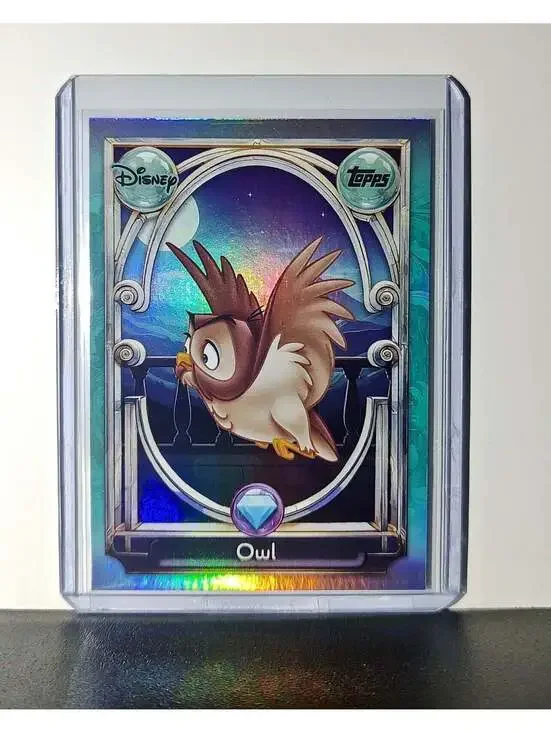 Owl 2025 Topps Disney Wonder #120 Diamond Card Sleeping Beauty