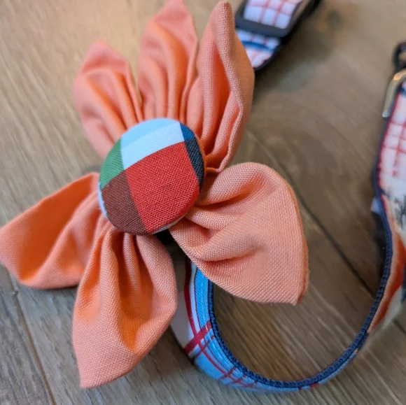 Flower Dog collar