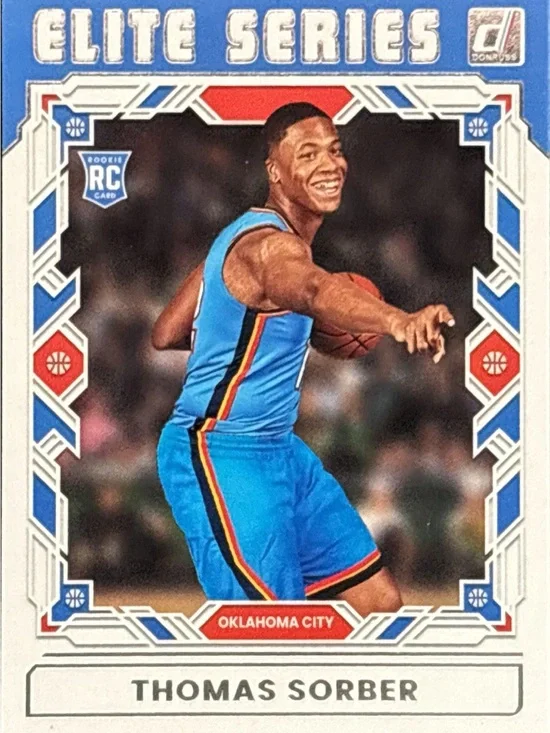 Panini Elite Series Thomas Sorber Rookie Basketball Trading Card