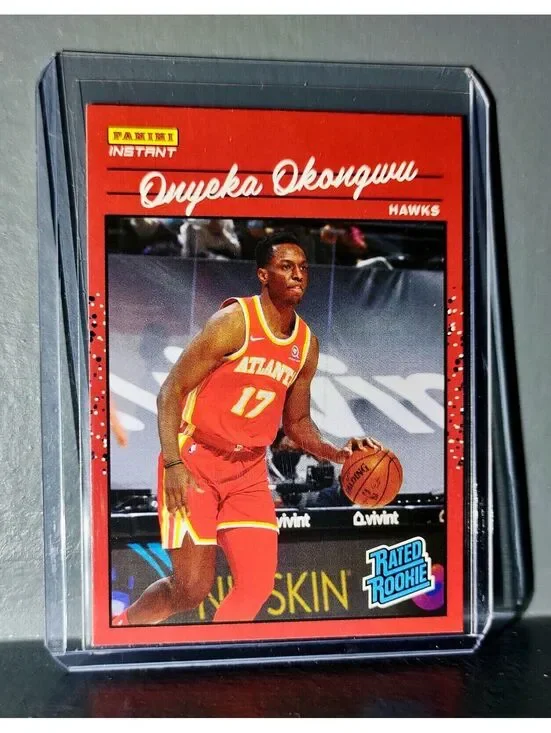 Onyeka Okongwu 2020-2021 Panini NBA Instant #6 Rated Rookie Retro Card 1/3558