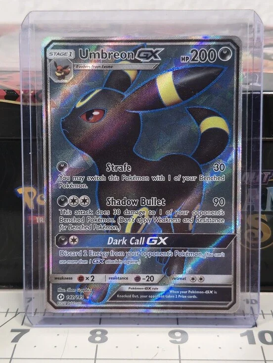 Umbreon GX Holographic Pokémon Card