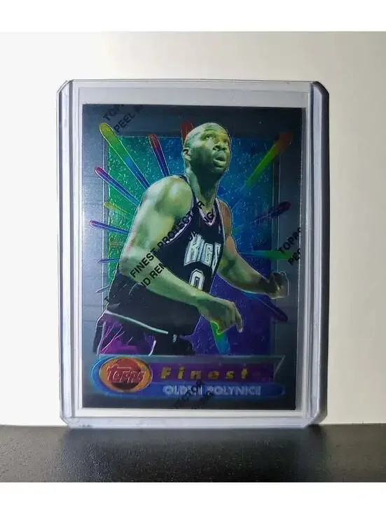 Olden Polynice 1994-95 Topps Finest #317 Basketball Card