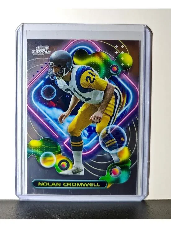 Nolan Cromwell 2023 Topps Chrome Cosmic NFL #275 Card Los Angeles Rams