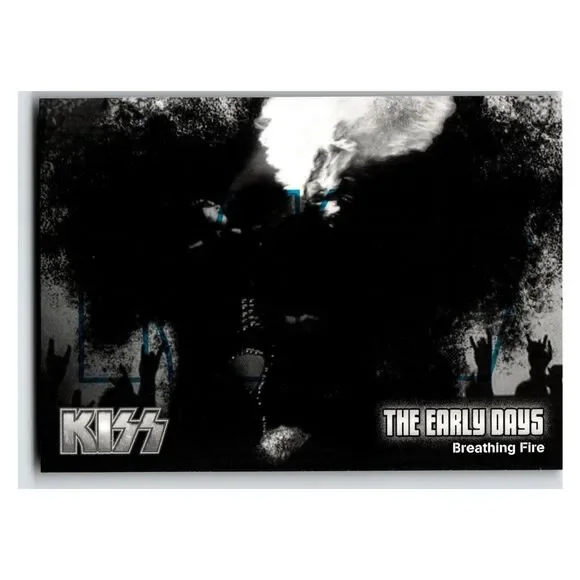 KISS Breathing Fire The Early Days 2009 Press Pass 8