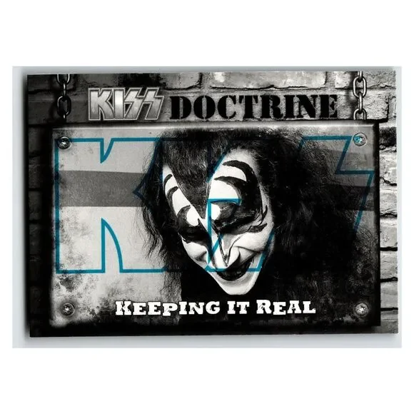 KISS Gene Simmons 2009 Doctrine Press Pass 67 Music Card