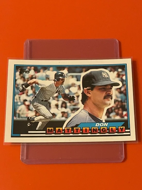 Don Mattingly #229 1989 Topps BIG Baseball Trading Card