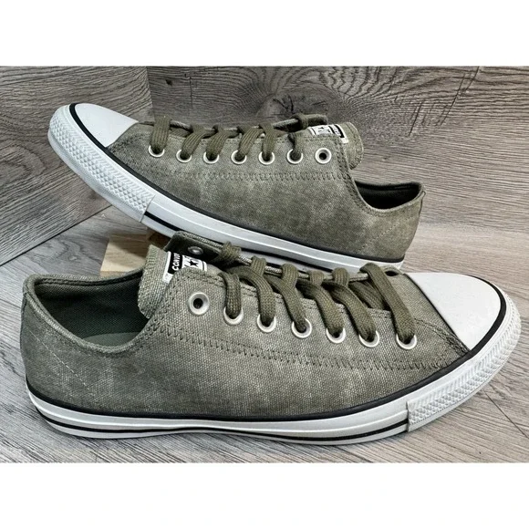 Converse  All Star Lo Olive Green 171063F Men's 10 ~ Women's 12 Sneakers