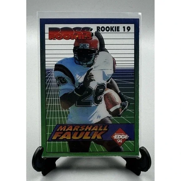 1994 Collectors Edge‎ Marshall Faulk Boss Rookies Rookie #19 Indianapolis Colts