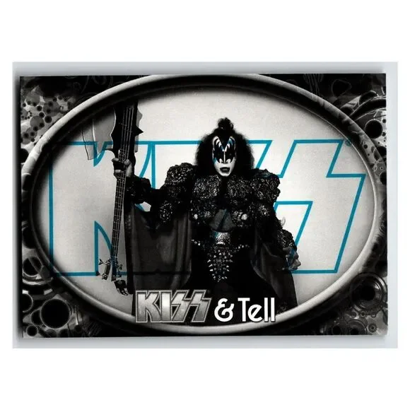 KISS Gene Simmons 2009 KISS & Tell Press Pass 82 Music Card