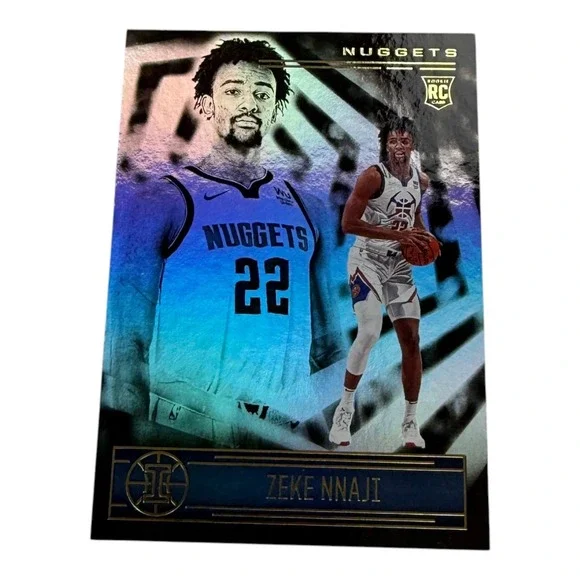 2020-21 Panini Illusions Zeke Nnaji Denver Nuggets‎ RC Rookie Card No. 183 NBA