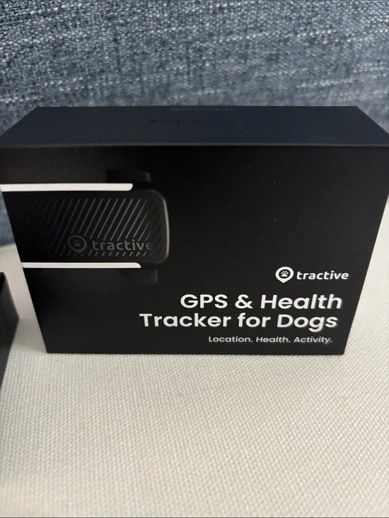 Active USA Tractive GPS & Health Tracker for Dogs - Black
