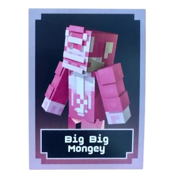 MCSR World Championships Big Big Mongey Trading Card Ludwig Minecraft Speedrun