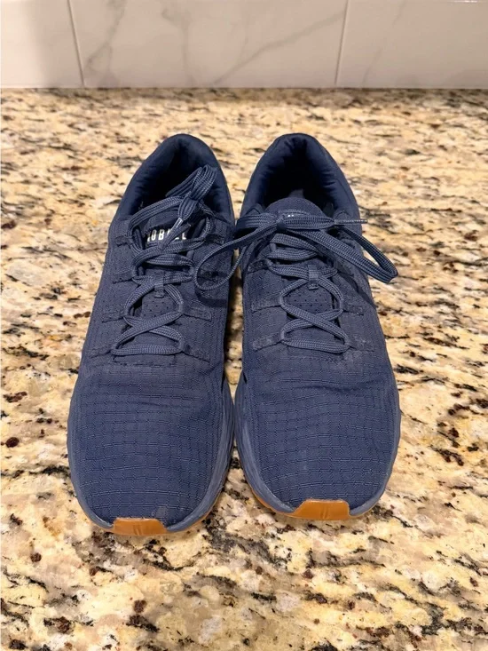 NOBULL Men's Navy Blue Low Top Lace-Up Athletic Sneakers size 10