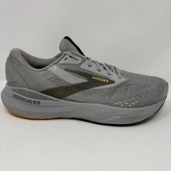 Brooks Adrenaline GTS 24 Mens Size 10.5 4E Wide Grey Running Shoes 1104374E084