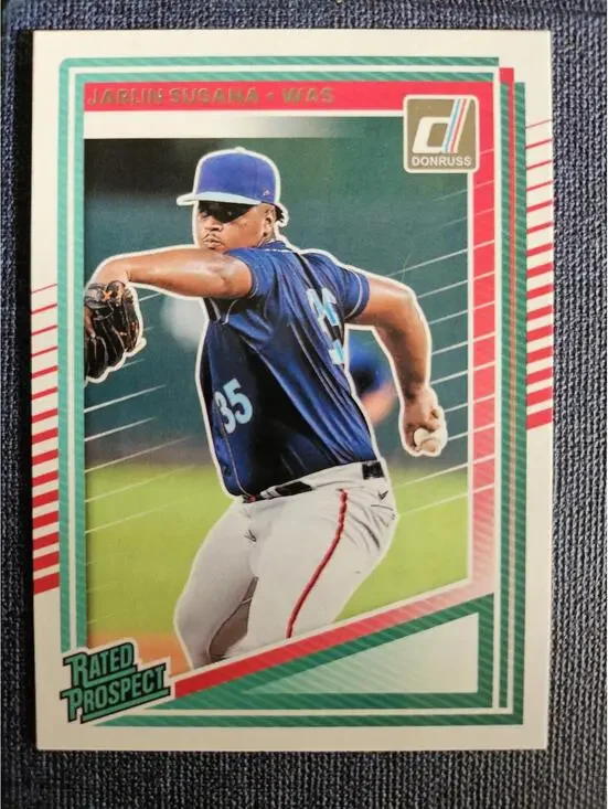 Jarlin Susana - 2025 Panini Donruss baseball - #140 - Nationals - RAW Mint