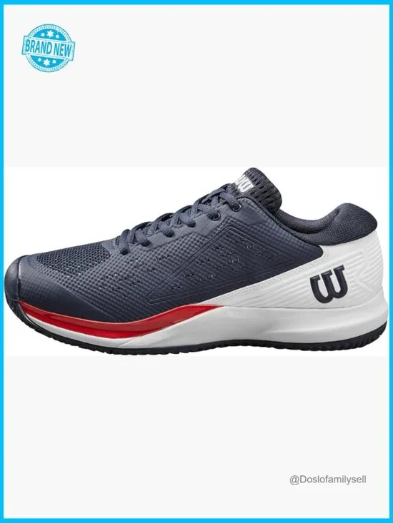 Men's Tennis Sneakers Athletic Shoes Lace-Up Low Top Synthetic Mesh Breathable