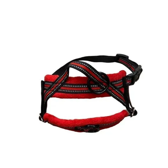 New without tags Dog‎ Harness With Traction Belt Collar Reflective Adjustable